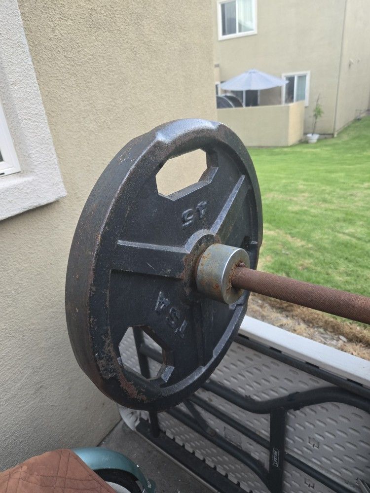 Bench And Weights