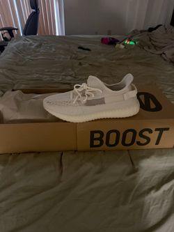 Yeezy Bone (Triple White) New Size 14 1/2