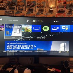 PS4 White, CURVED LG MONITOR