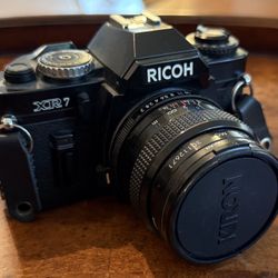 Vintage Ricoh XR7 35mm Film SLR