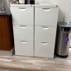 Ikea Metal File Cabinet Set Of 2
