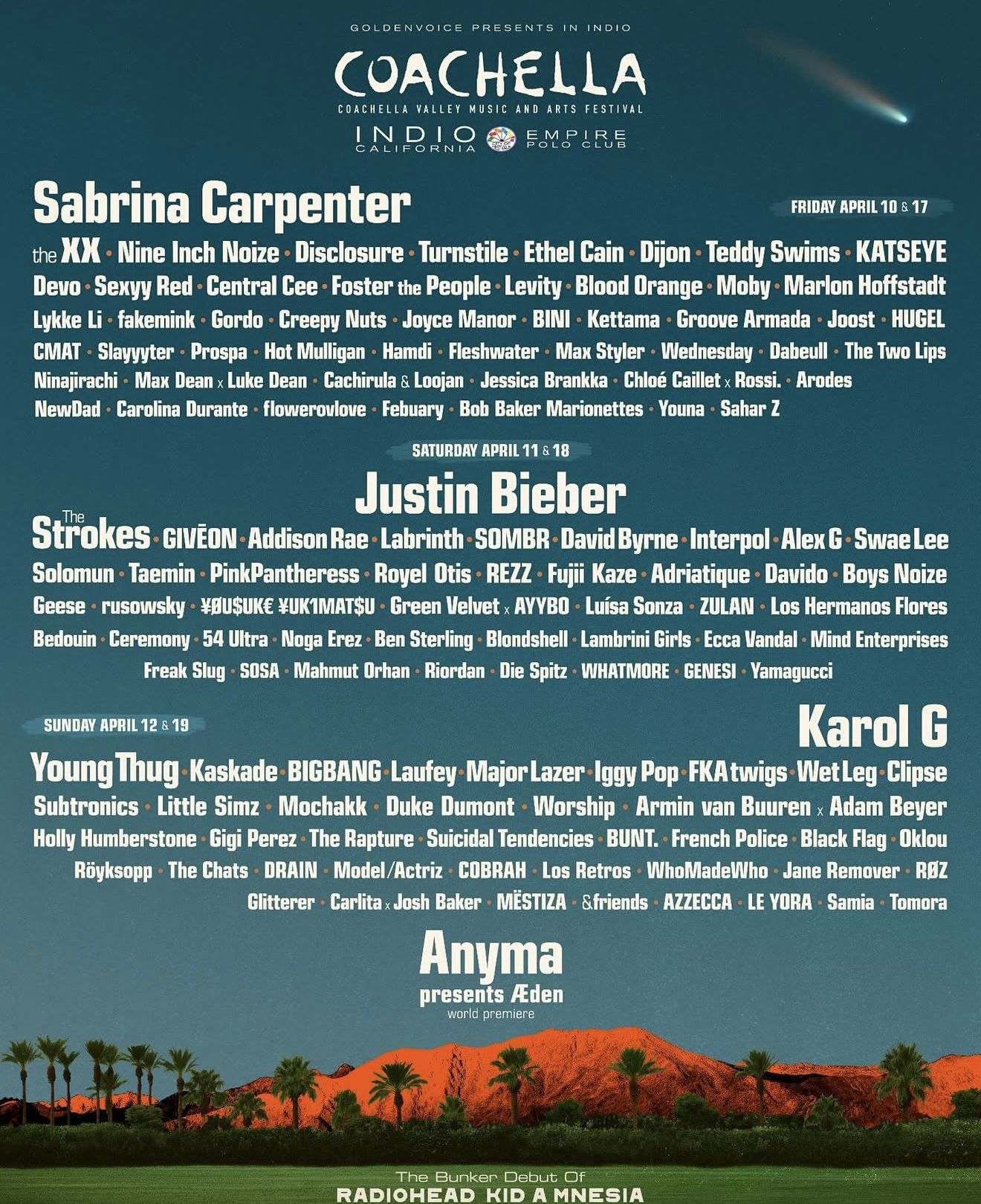 Coachella Weekend 2 ticket