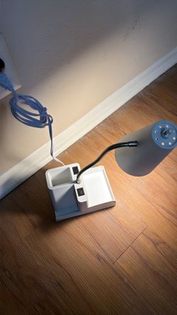 White desk lamp