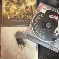 Lord Of The Rings Green Day Peter Gabriel CDs