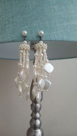 Vintage Bead drop earrings