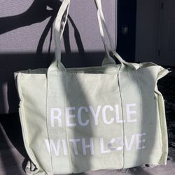 Vintage Tote Bag/Beach Bag