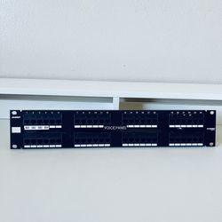 AMP 48 port patch panel - P/N 406331-1