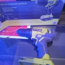 18v Ryobi 1/2  In Drill