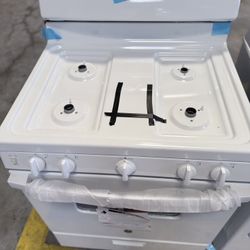 30 in. 4.8 cu. ft. Freestanding Gas Range in White