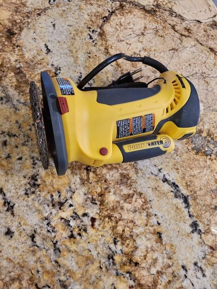 WAGNER SPRAYTECH PAINT EATER ORBITAL DISC SANDER ELECTRIC WOOD STEEL