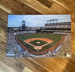 Colorado Rockies Stadium Canvas Art