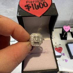 Platinum Diamond Ring