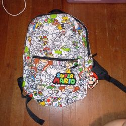 New Mario Bros Backpack 