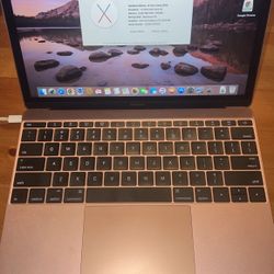 MacBook 12” Early 2016 512GB SSD (129 Cycles) - Rose Gold