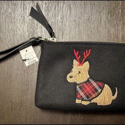 Wristlet - Festive Dog: Talbots