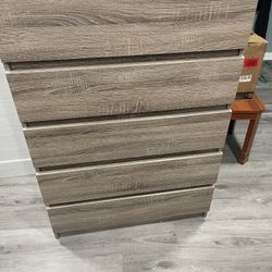 Tvilum Scottsdale 5 Drawer Chest, Truffle