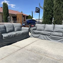 Matching Slipcover Sofa Set! 