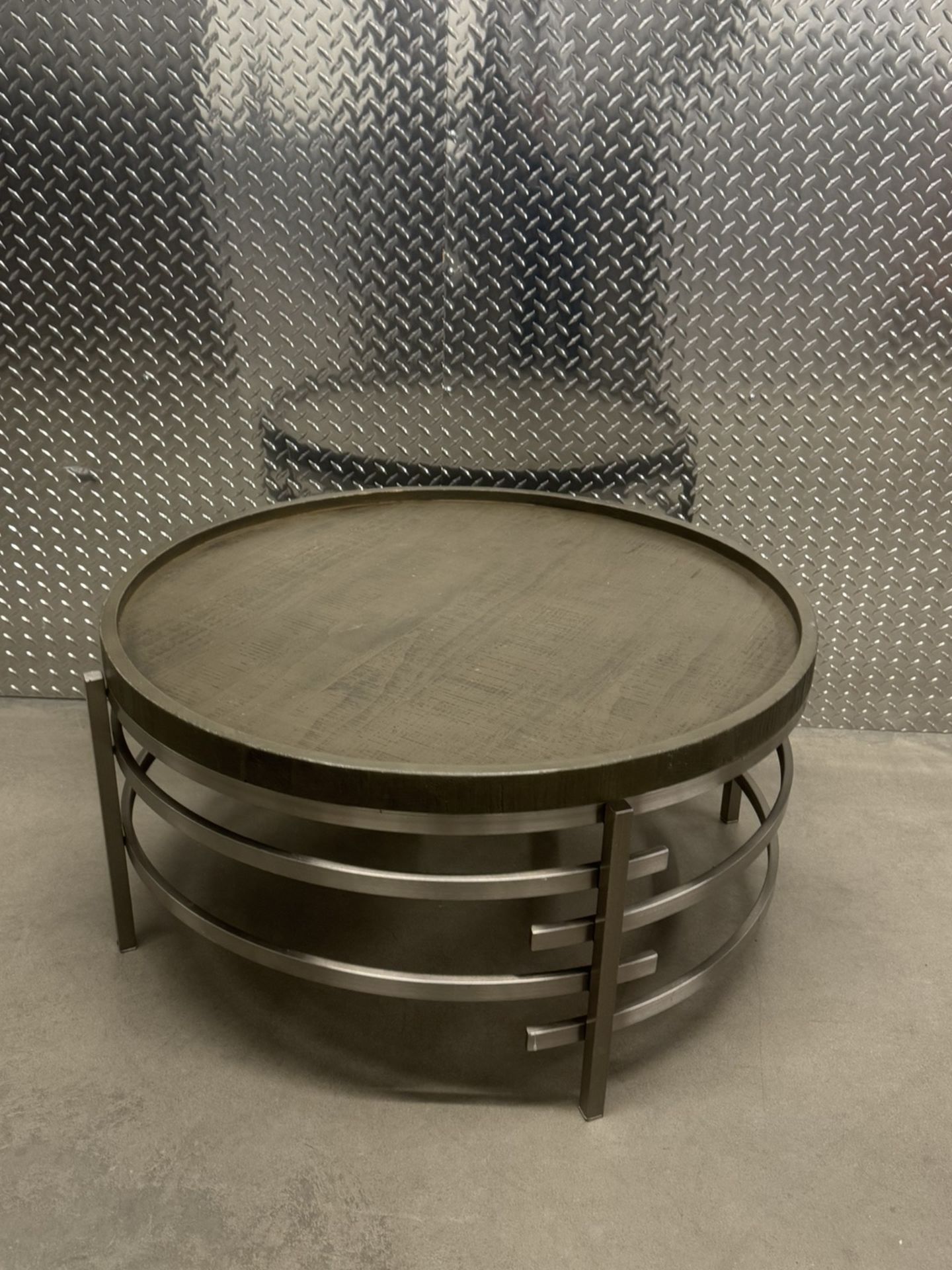 38” Diameter Ashley Furniture Signature Zinelli Round Cocktail Coffee Table