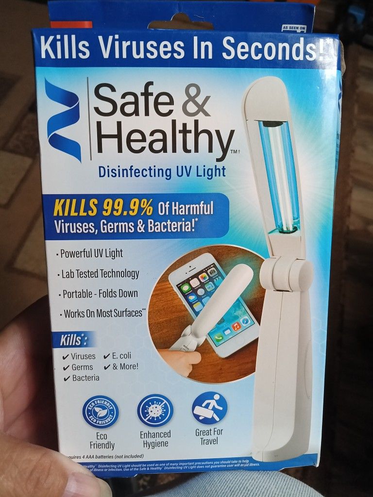 Safe And Healthy Disinfecting Uv Light