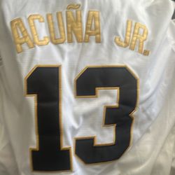 Acuna Jr Atlanta braves jersey