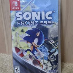 New Nintendo Switch Sonic Frontiers