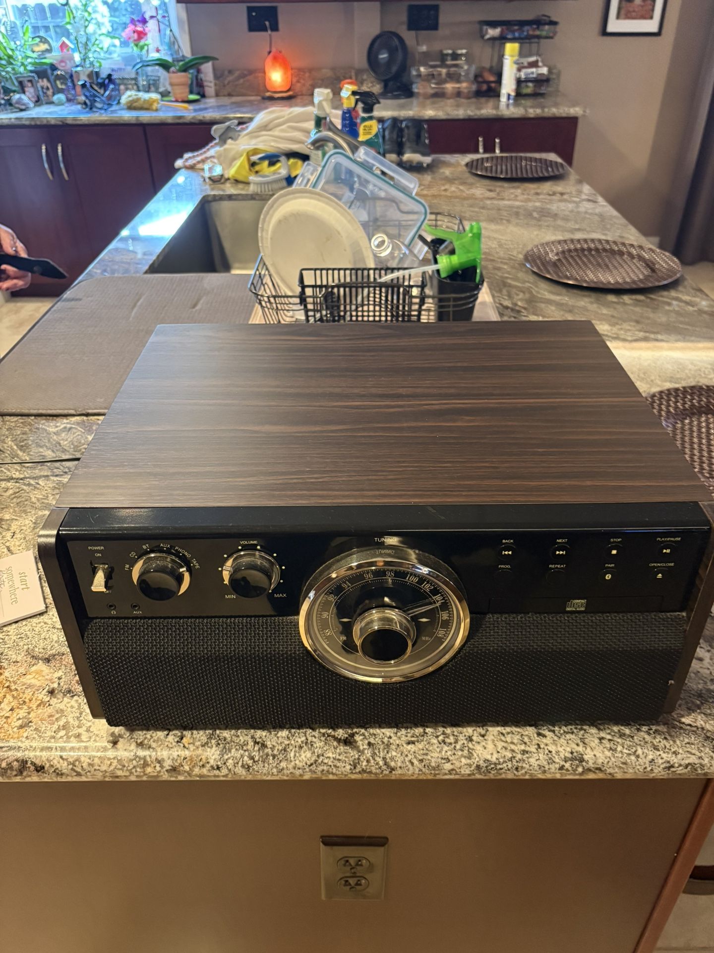 Victrola Am,Fm, Cd, Phono