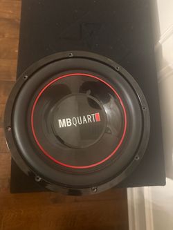 12” MB Quartz Onyx Subwoofer