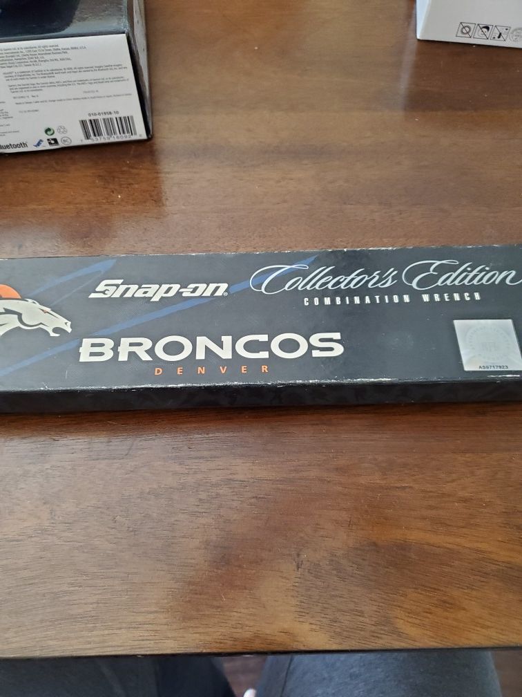 Broncos memoriabilia Snap On Wrench