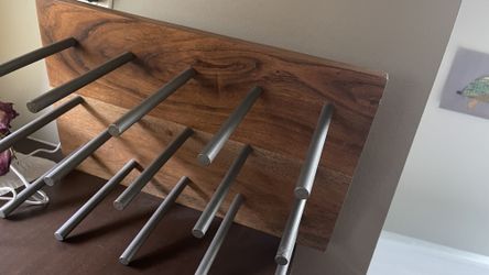 Crate & Barrel 12 Bottle Wine Rack