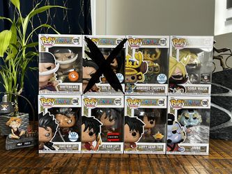 One Piece Funko Pop Exclusive Lot