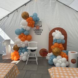 Basket Ball Birthday Balloons 