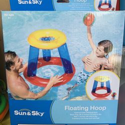 Water Basketball Game Floating Hoop Pool Game