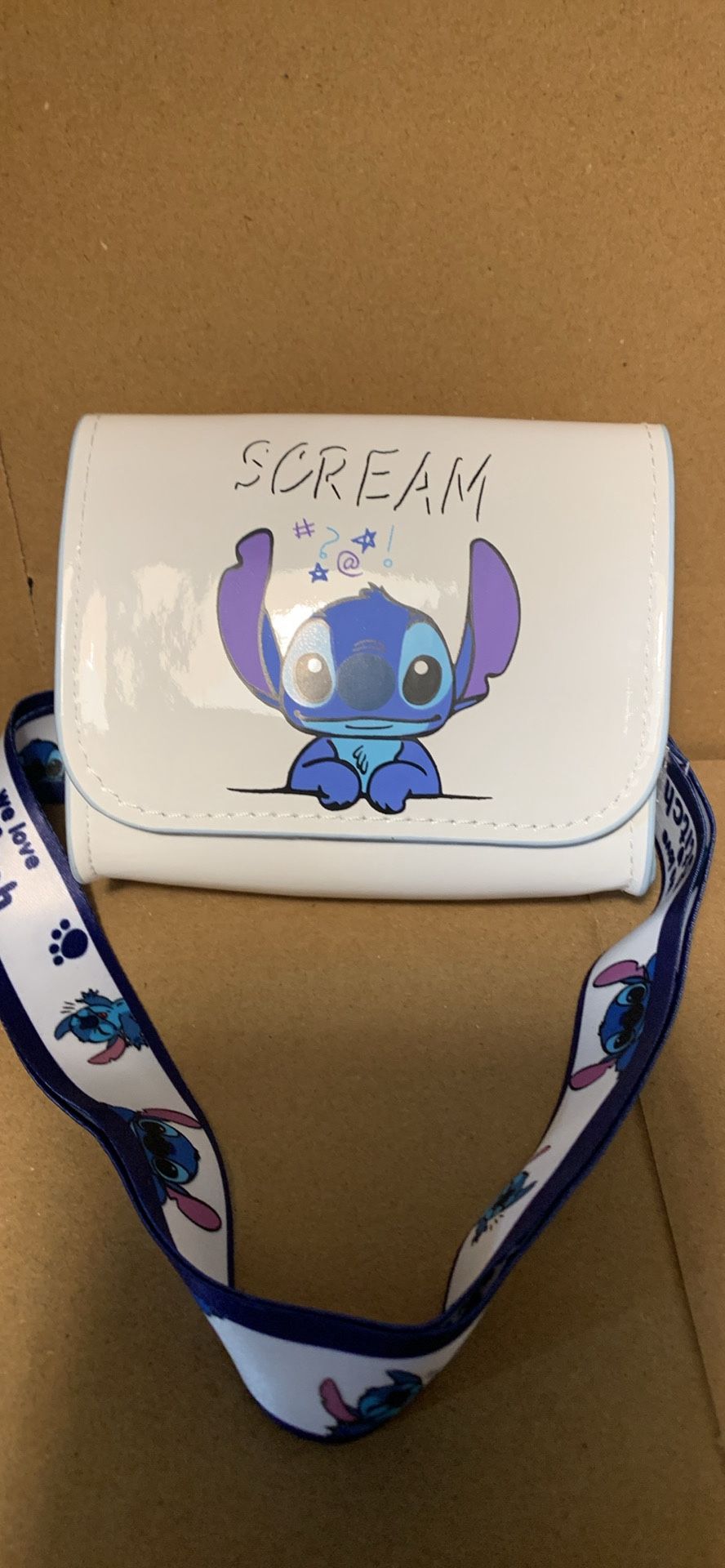 Stitch Scream Mini Crossbody