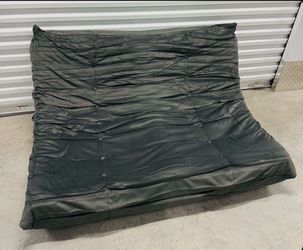 BRAND NEW Loveseat Memory Foam w/ Gray suede cover - Very Comfortable & Supportive $150