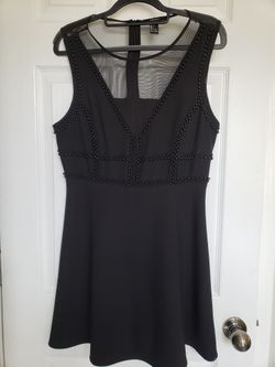 VESTIDO negro Semi-formal Con Perlas for in Melrose Park, IL - OfferUp