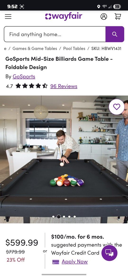 Pool Table 7 Ft O.B.O Will Deliver If Price Is Right