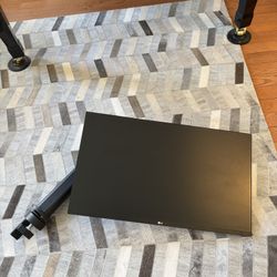 Lg 32QP880 32 In Monitor With Mount Included ($600 New)