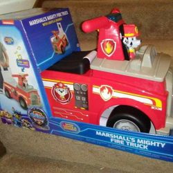 Paw Patrol Fire Truck w/Lights & Sounds Ride On! *** New*** - $35 (43612)
‹image 1 of 3›
Paw Patrol Fire Truck w/Lights & Sounds Ride On! *** New***