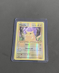 2016 Pikachu Holo Evolutions