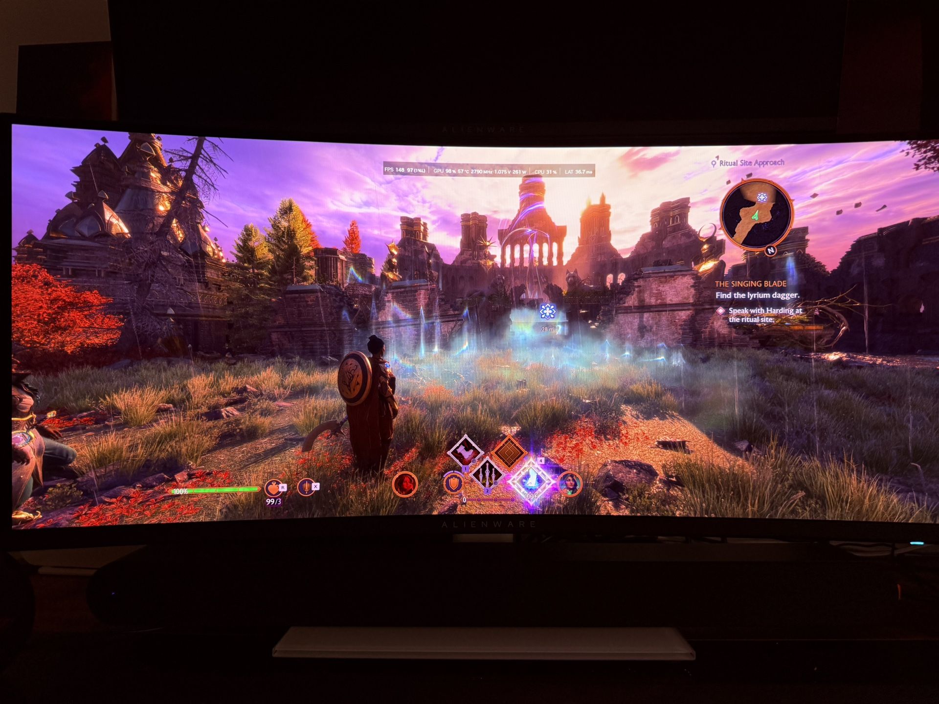 Alienware AW3423DW 34” QD-OLED Monitor – 175Hz – Great Condition $500