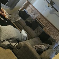 Grey Sectional 3 Piece