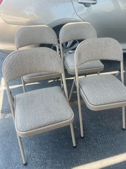 Folding chairs