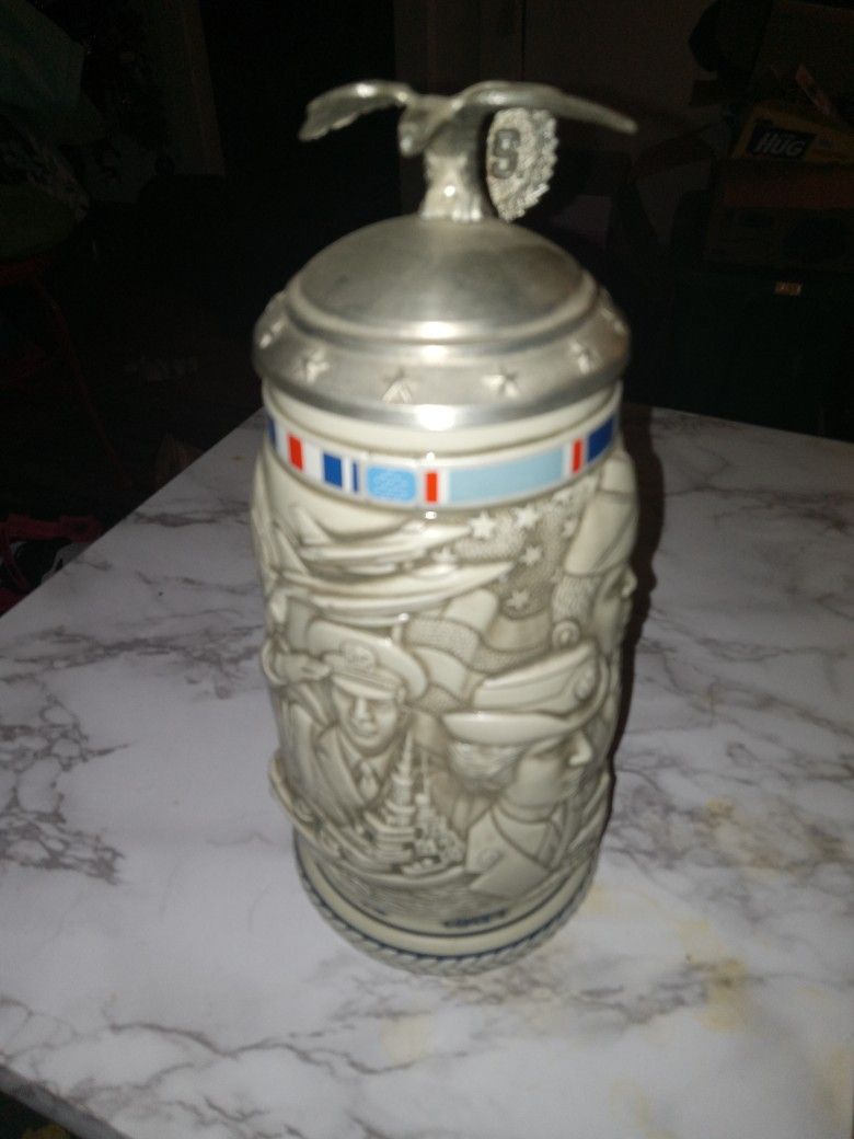 Tribute To American Soldiers Stein