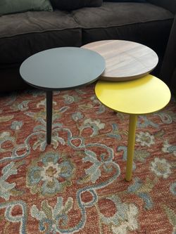 Mid- Century 3 Color Coffee Table.