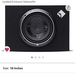 10” P3 Rockford Fosgate 