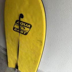 Vintage Aqua East Surf Shop Bodyboard