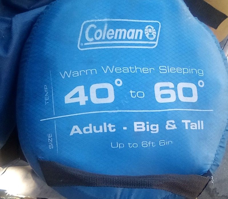 Brand New Coleman Sleeping Bag