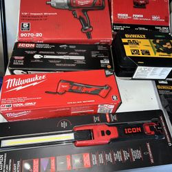 Milwaukee Tools All Brand New 