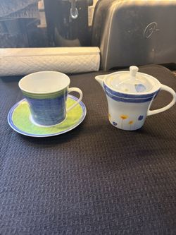 Tea Cup & Pot