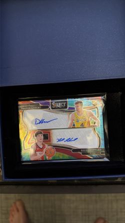 “RARE” dual color blast rookie auto numbered #24/25